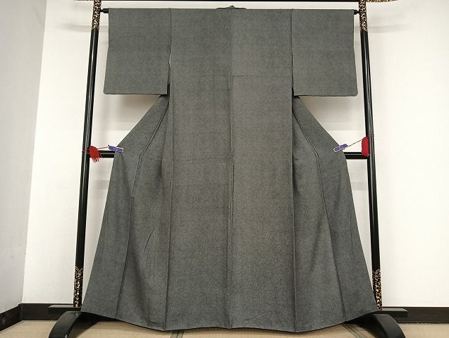 平和屋着物●江戸小紋　極小鮫小紋柄　黒地　正絹　逸品　AAAU4329np 平和屋着物○江戸小紋 極小鮫小紋柄 黒地 正絹 逸品 AAAU4329np - メルカリ