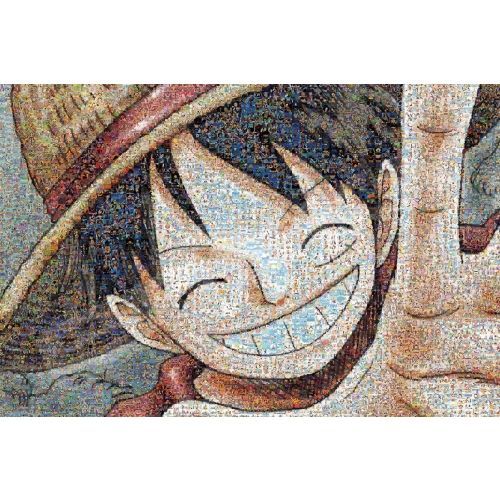 ワンピース ルフィ ジグソーパズル エンスカイ 1000ピース ジグソーパズル ワンピース モザイクアート