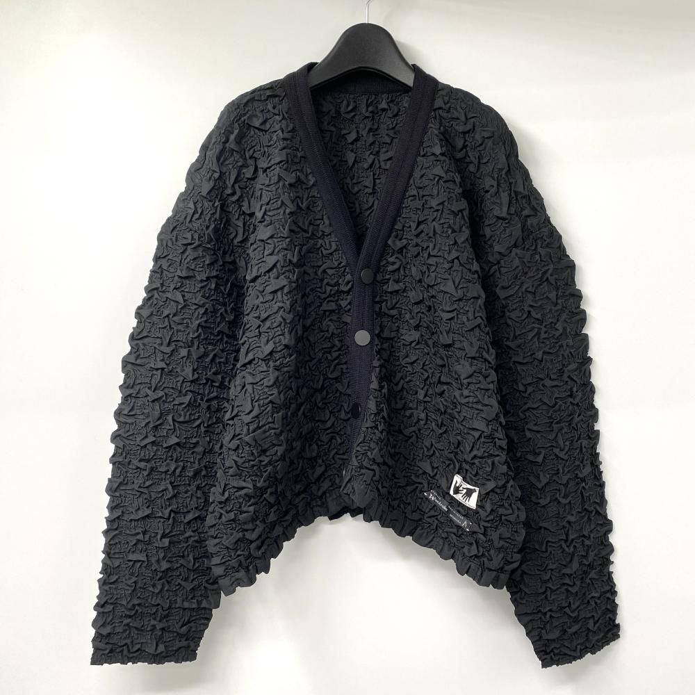MEGMIURA WARDROBE| U Cardigan サイズF ブラック カーディガン メグミウラ 17