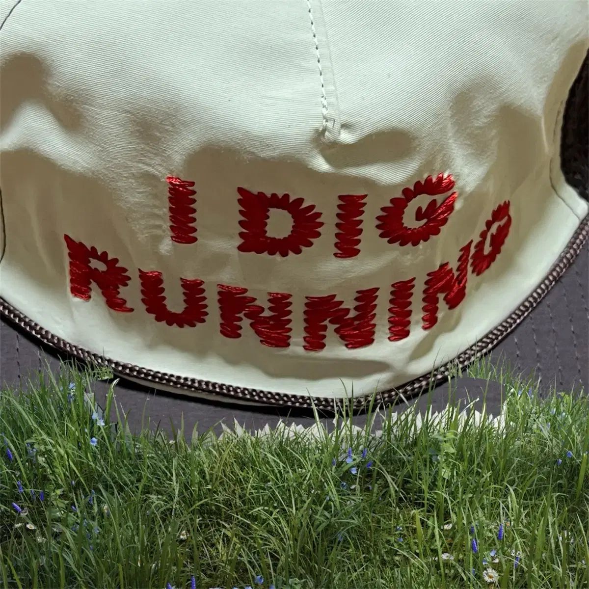 ALEXZONO アレックス ジョノ I DIG RUNNING ランニングキャップ