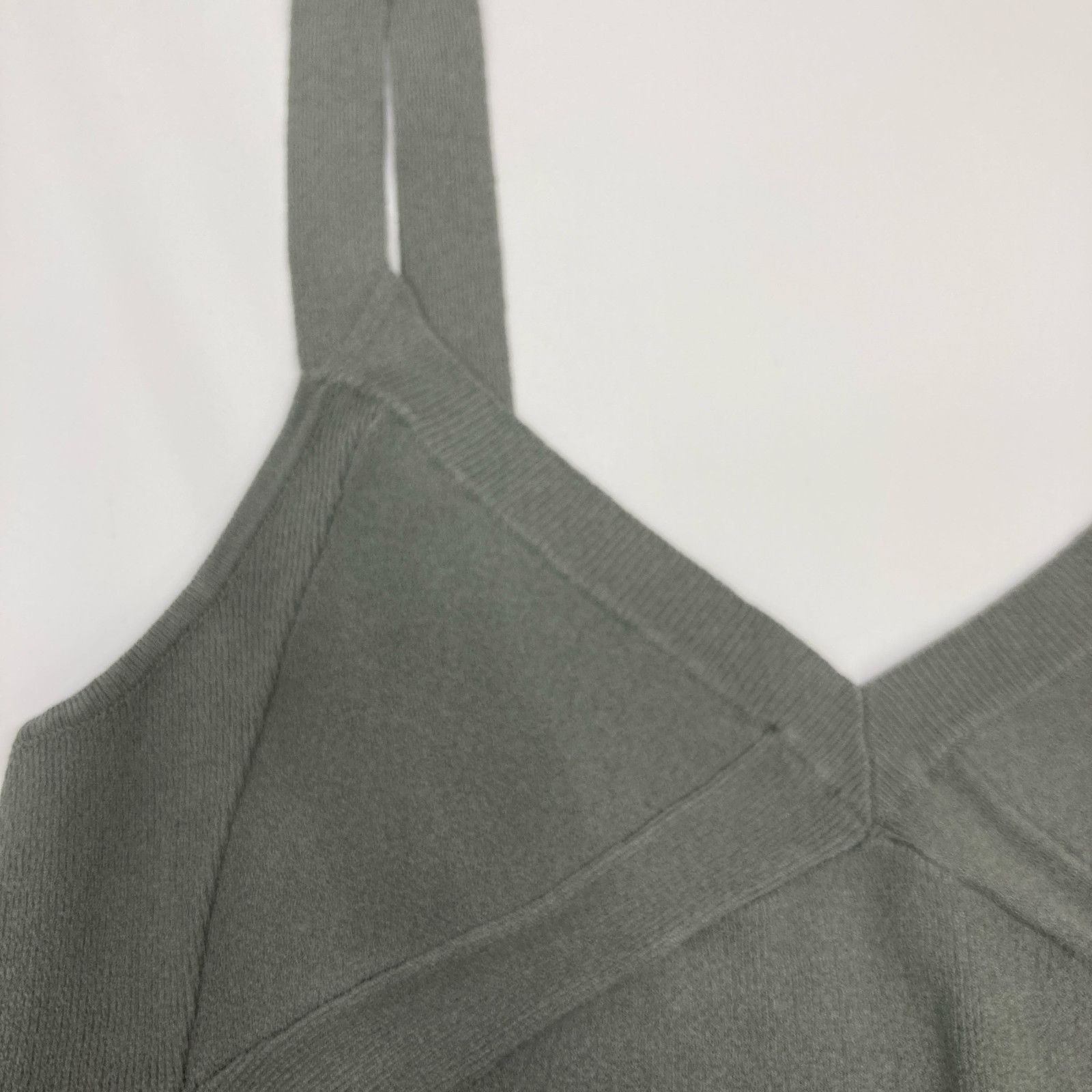  IRENE アイレネ 23 SS ｸﾞﾘｰﾝ Monica Knit Camisole 36 アンサンブル トップス