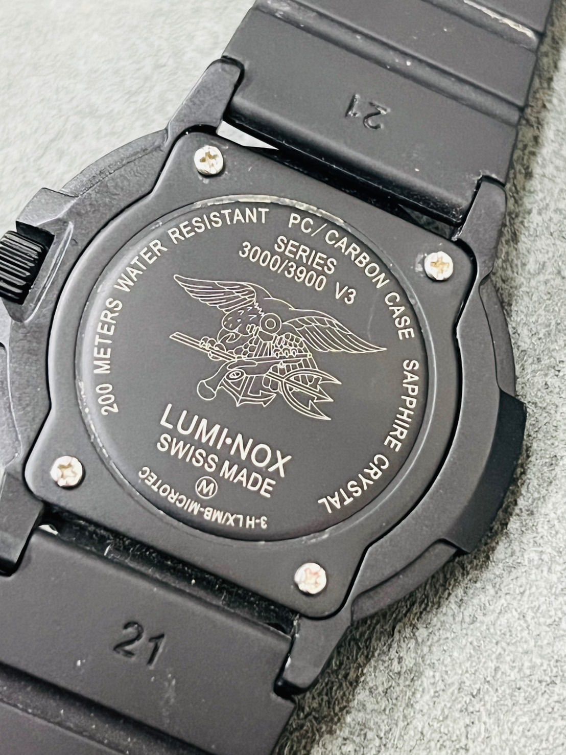美品】ルミノックス ネイビーシールズ(luminox) 3000/3900V3 7