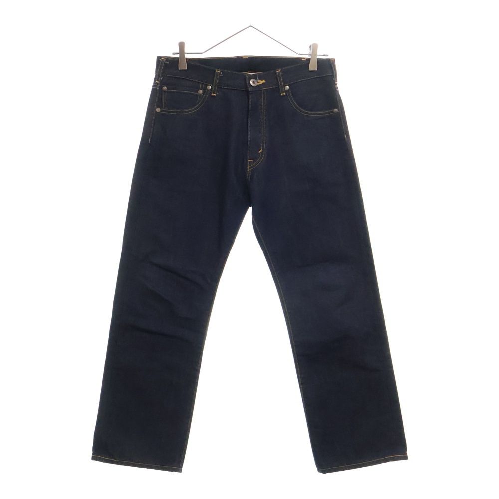 THE NORTH FACE ザノースフェイス 18SS ×JUNYA WATANABE COMME des GARCONS MAN ジュンヤワタナベ バックロゴプリント デニムパンツ インディゴ WA-P401 THE NORTH FACE (ザノースフェイス) 18SS ×JUNYA WATANABE COMME des