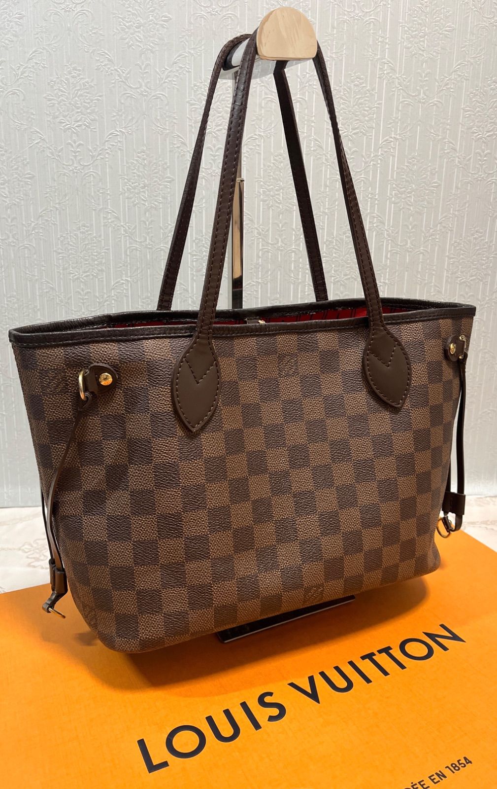 極上美品 LOUIS VUITTON ルイヴィトン ネヴァーフル PM ダミエ