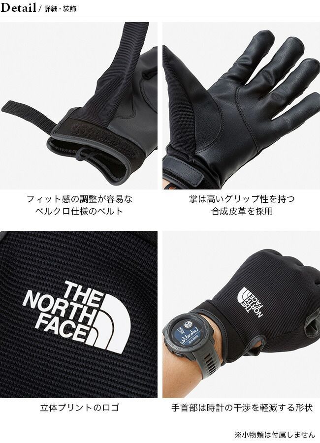 【新品】THE NORTH FACE ノースフェイス シンプルトレッカーズグローブ ブラック