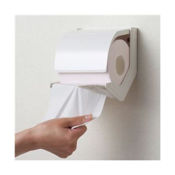 まとめ シマブン トイレットペーパーホルダーおくだけ 標準タイプ オフホワイト OT-946-500-7 1個 ×5セット
