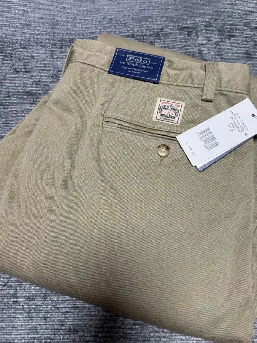 ポロ Ralph Lauren ラルフローレン ホイットマン チノ カーキ 35 32