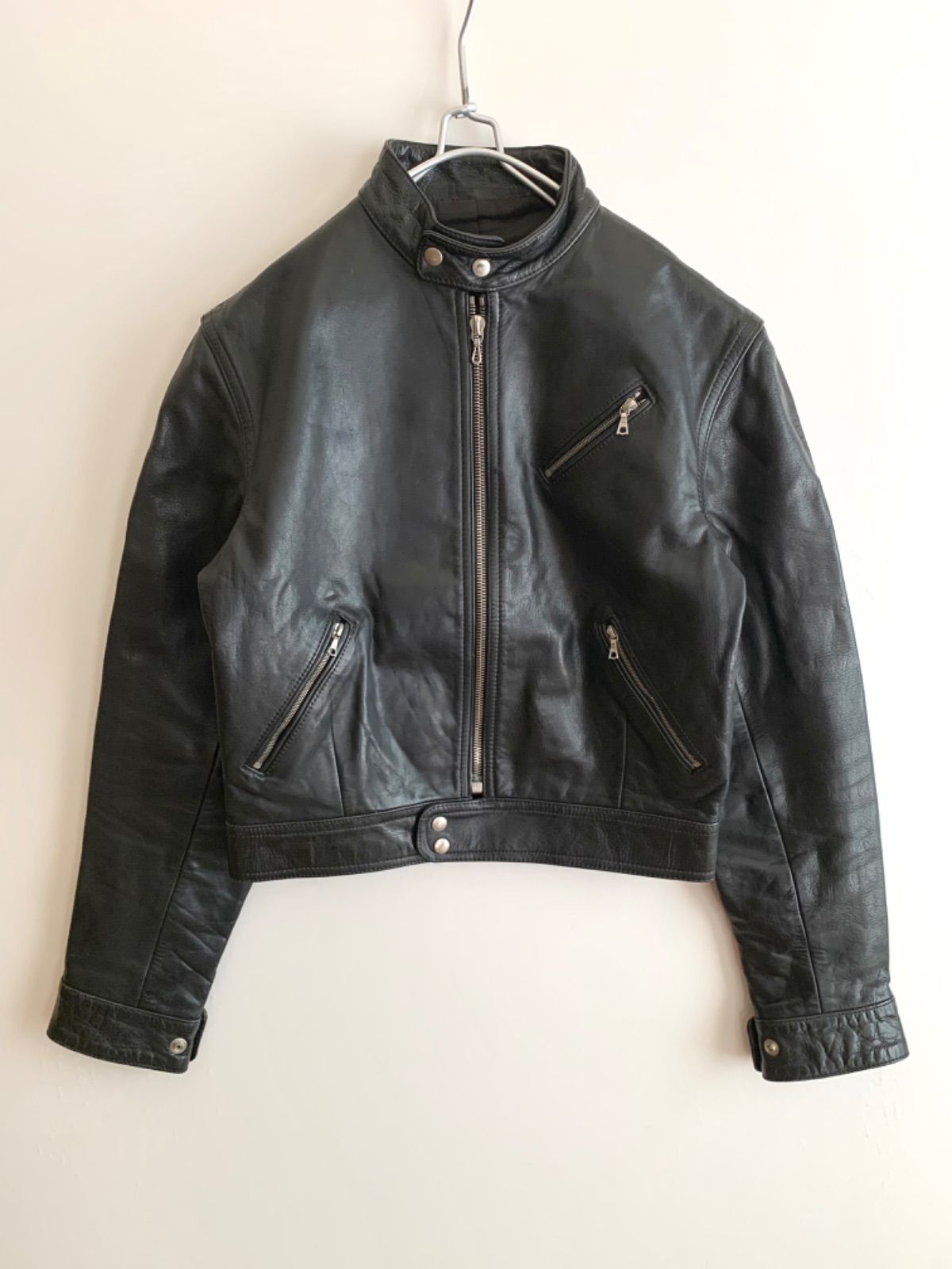 A.P.C ライダース 希少❗️ A.P.C. アーペーセー シングル ライダースジャケット