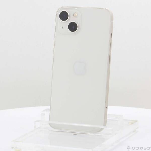 中古品〕 iPhone13 256GB スターライト MLNJ3J／A SIMフリー