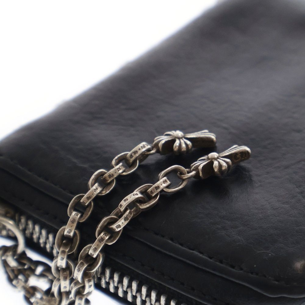 ★直営店購入正規品★クロムハーツ 3サイドジップ ピラミッド ウォレット 財布 CHROME HEARTS クロムハーツ 3 SIDE ZIP 3サイドジップ サイド