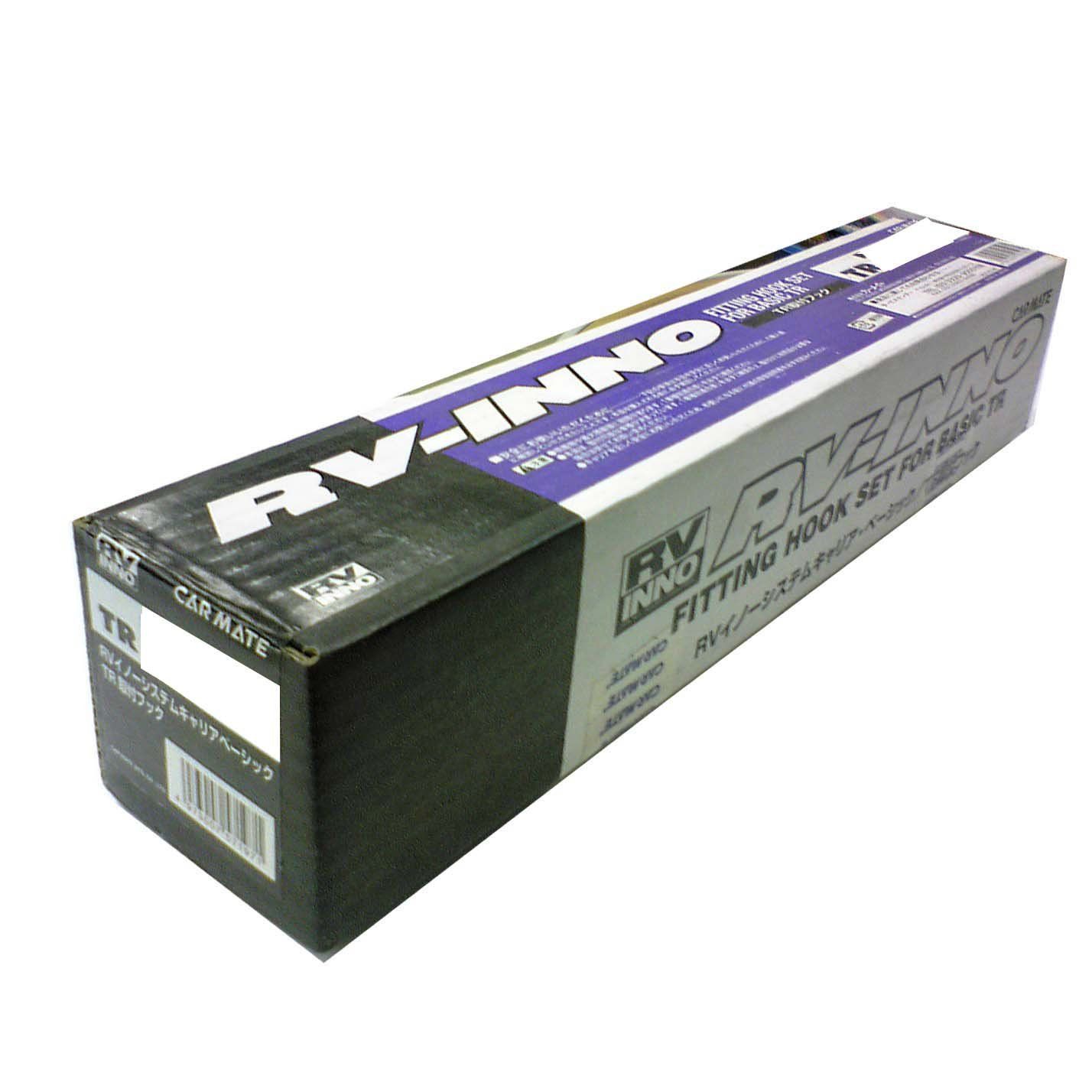 【在庫処分】TR123 ビアンテ(H.20-)他 マツダ ベーシック取付フック inno ルーフキャリア カーメイト(CARMATE)