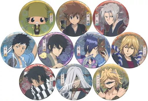 中古】バッジ・ピンズ 全10種セット 「家庭教師ヒットマンREBORN