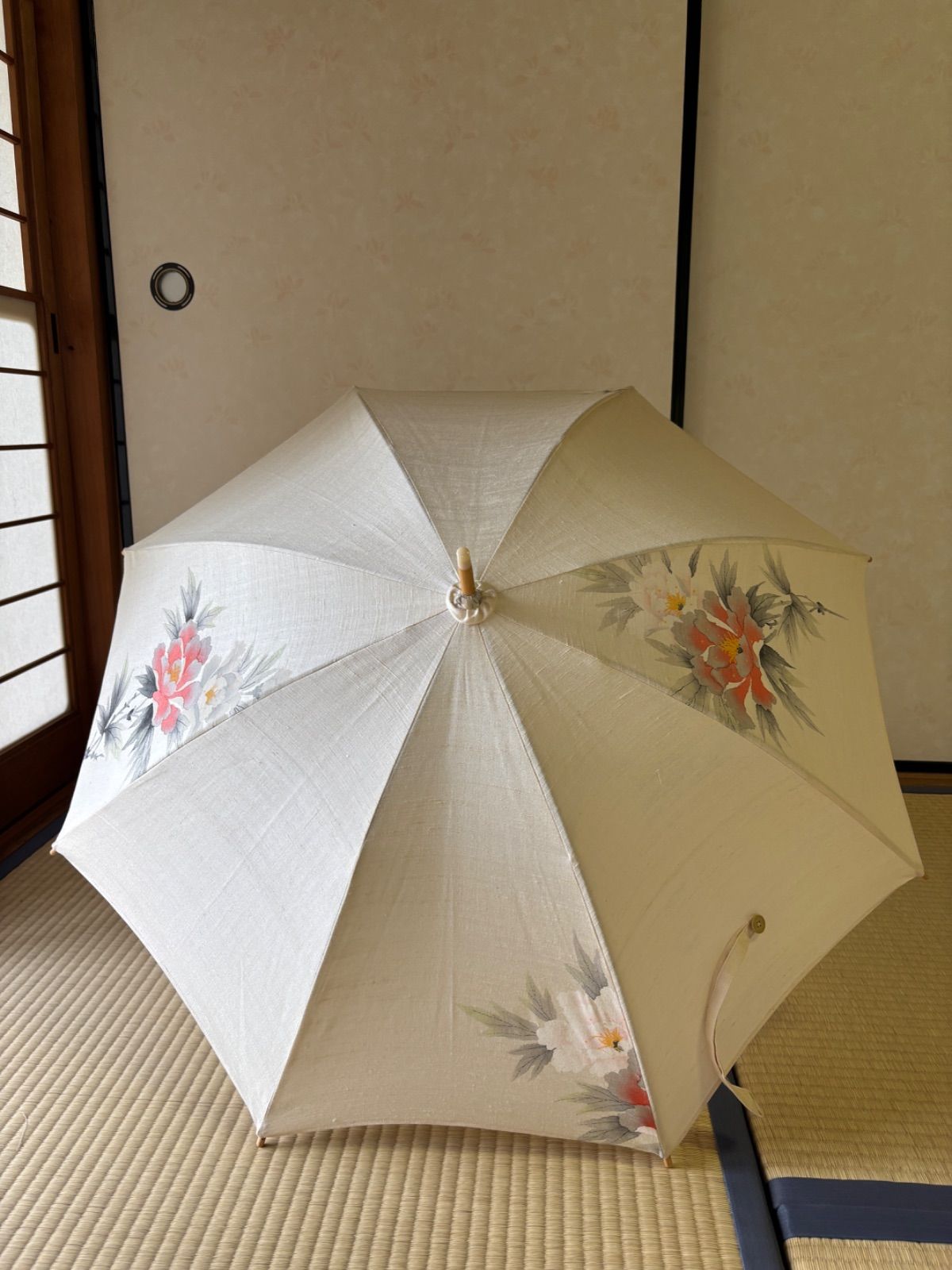 着物リメイク日傘