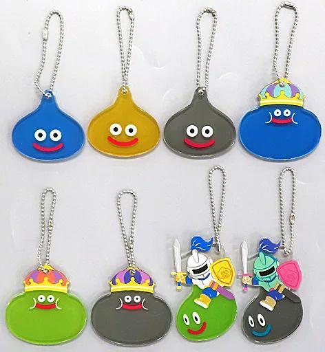 中古】雑貨 全8種セット オリジナルクリアキーチェーン