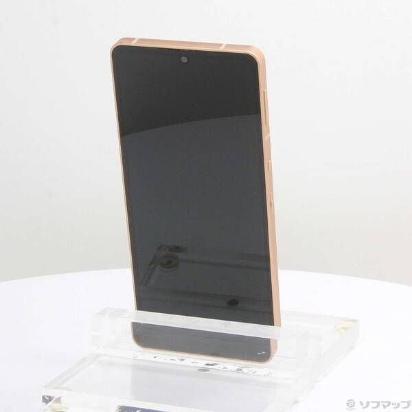 品〕 AQUOS sense6s 64GB ライトカッパー SHG07 au SIMフリー