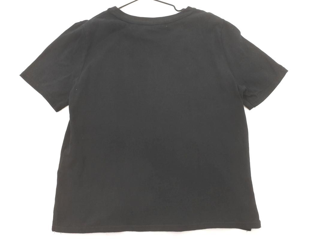 PAGEBOY ページボーイ 無地 Tシャツ sizeF/黒 □◇ レディース