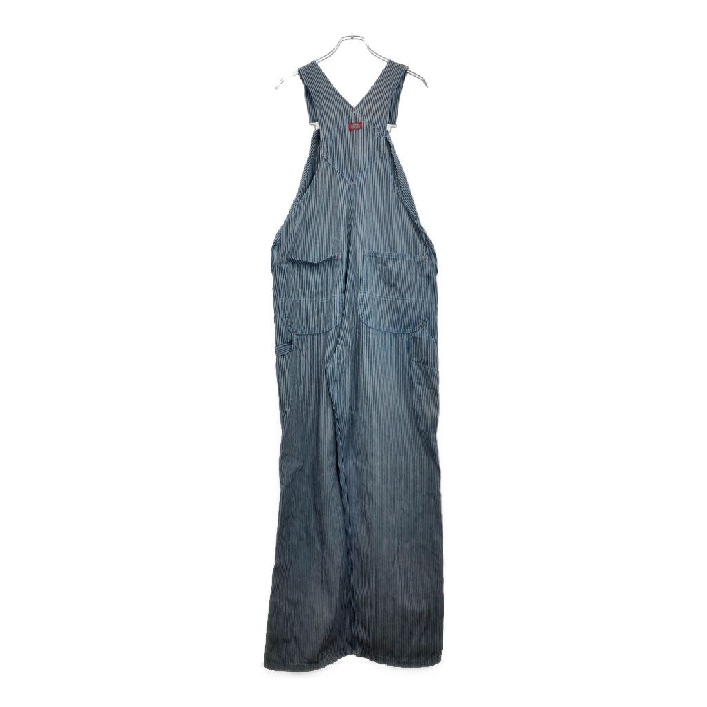 Dickies ヒッコリーデニムオーバーオール/古着/実寸W38L29 古着 ディッキーズ Dickies オーバーオール ヒッコリー ワーク ワン