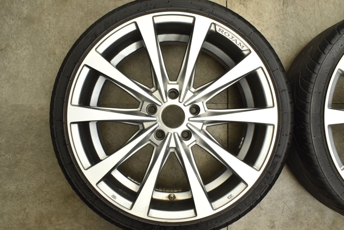 カスタム用に】ロジャム スレイヴ 19in 7.5J +50 PCD114.3 ナンカン 
