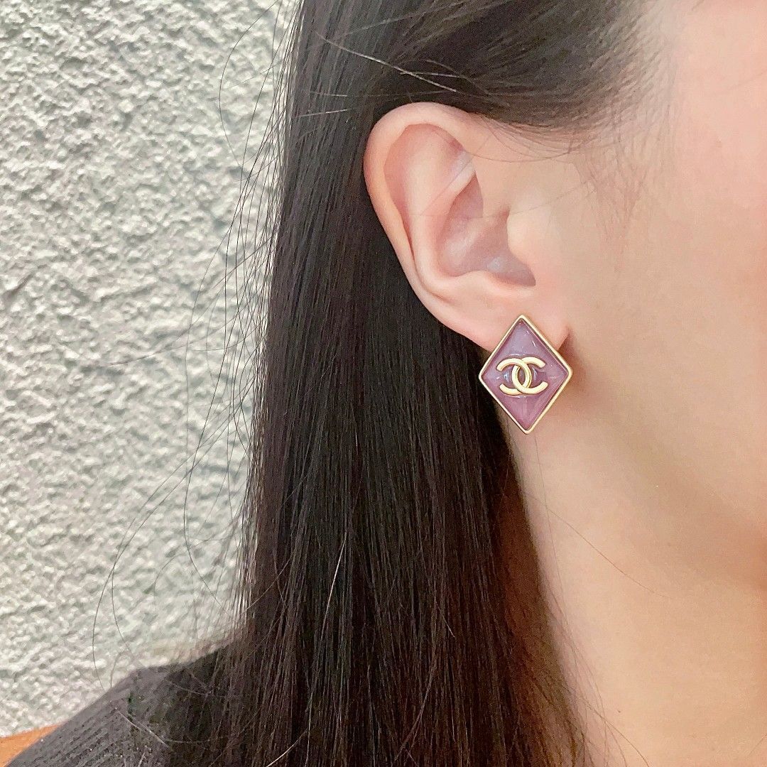 [美品彫刻有]CHANEL ダブルCロゴ ピアス(片耳用) 楽天市場】シャネル CHANEL ピアス CCマーク ダブルC ライン