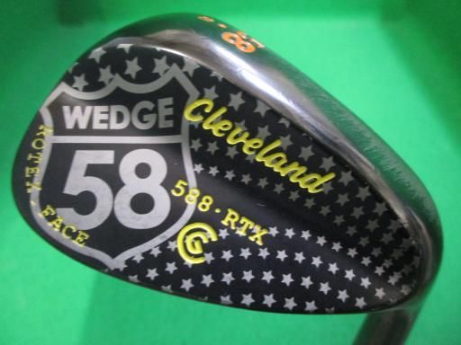 中古】 クリーブランド Cleveland 588 RTX ブラックパール 52°/10
