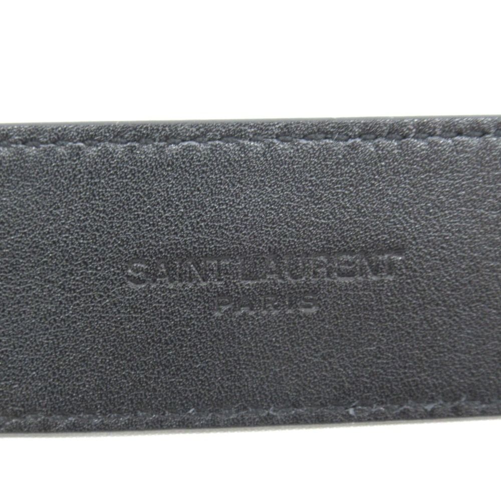 KR78801 イヴ・サンローラン ベルト カサンドラロゴ YSL ロゴ バックル