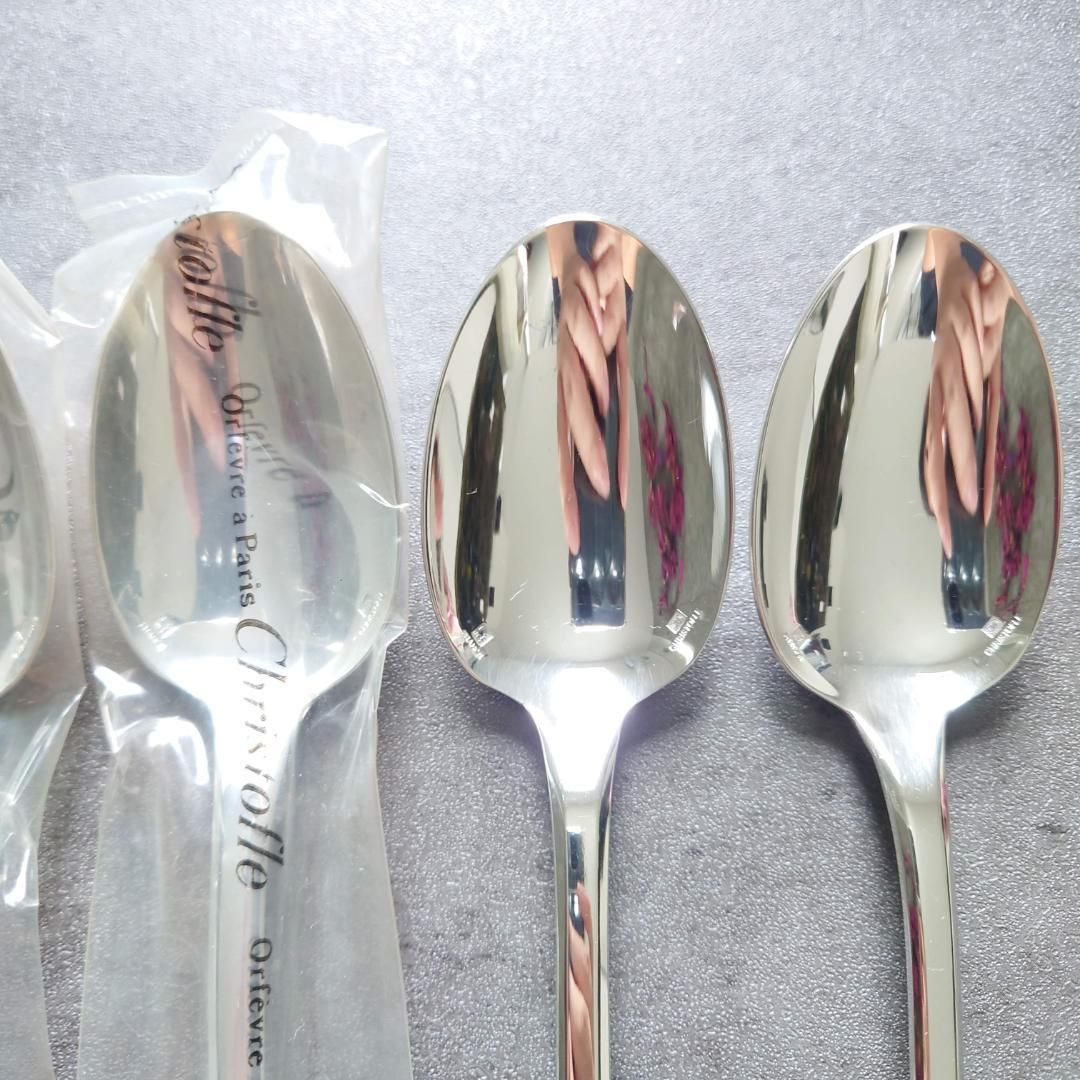 クリストフル クリュニー デザートスプーン 含む 6点 SKLAD-KIRPICHA_RU