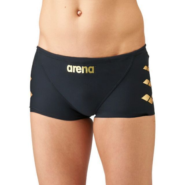 arena アリーナ ショートボックス ブラックXブラック R130サイズ