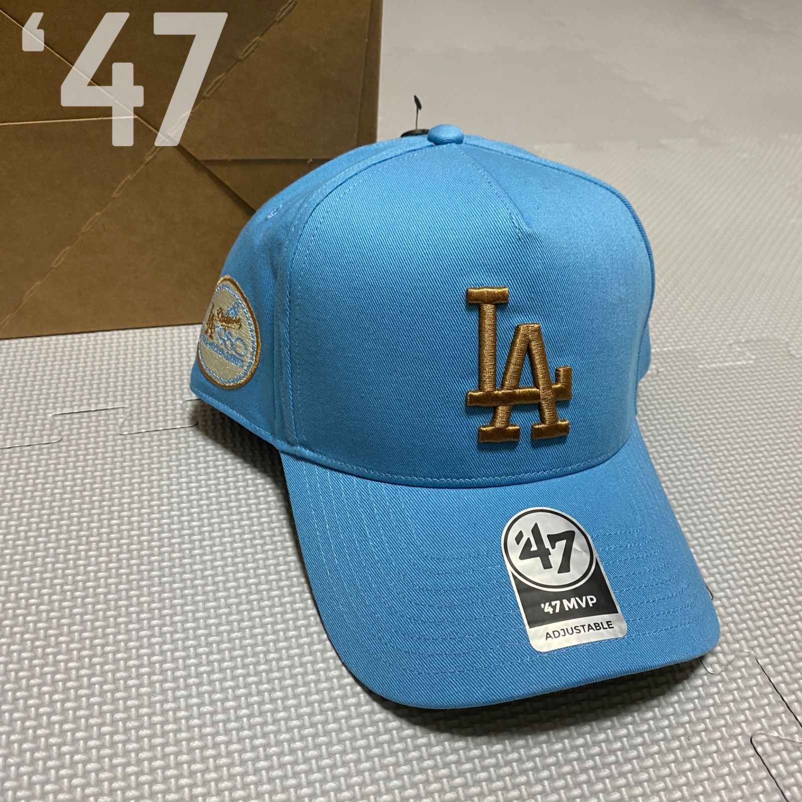 NBA海外限定 NEWERA ロサンゼルス ドジャース キャップ スカイブルー