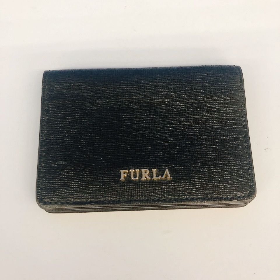 (新品)FURLA ブラック 名刺入れ FURLA フルラ WP00125 AX0733 名刺入れ レディース ファッション
