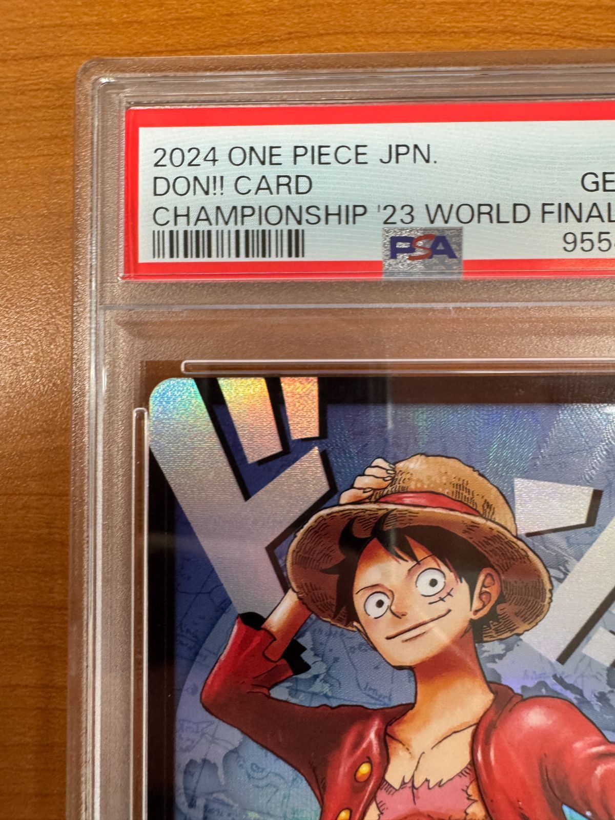 PSA10 ドン!!カード モンキー・D・ルフィ プロモ チャンピオン