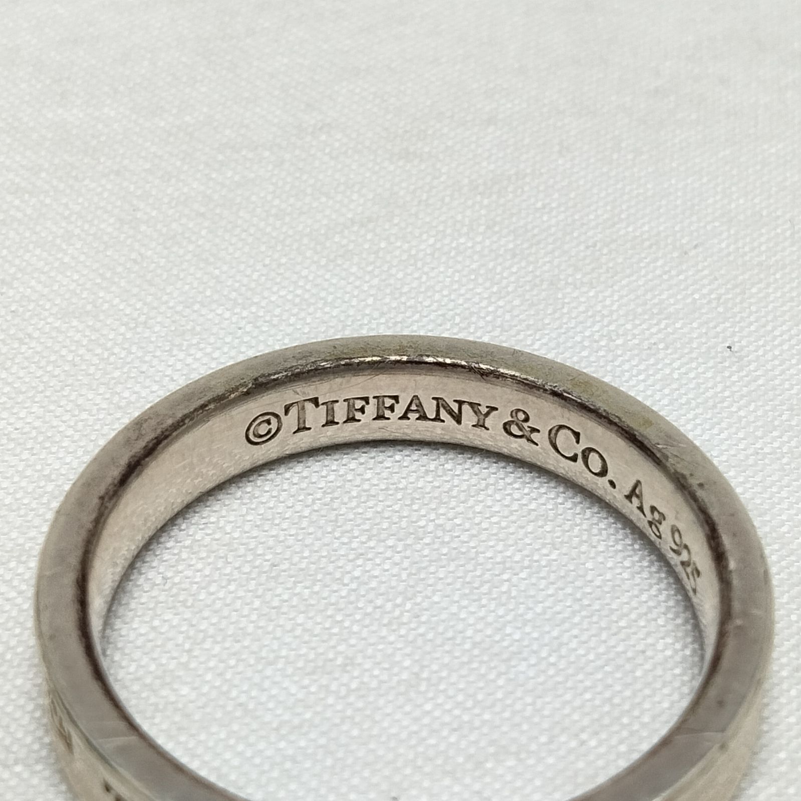 ✨️Tiffany.Co✨️ティファニー 1837 ナロー 19号リング 4.6g
