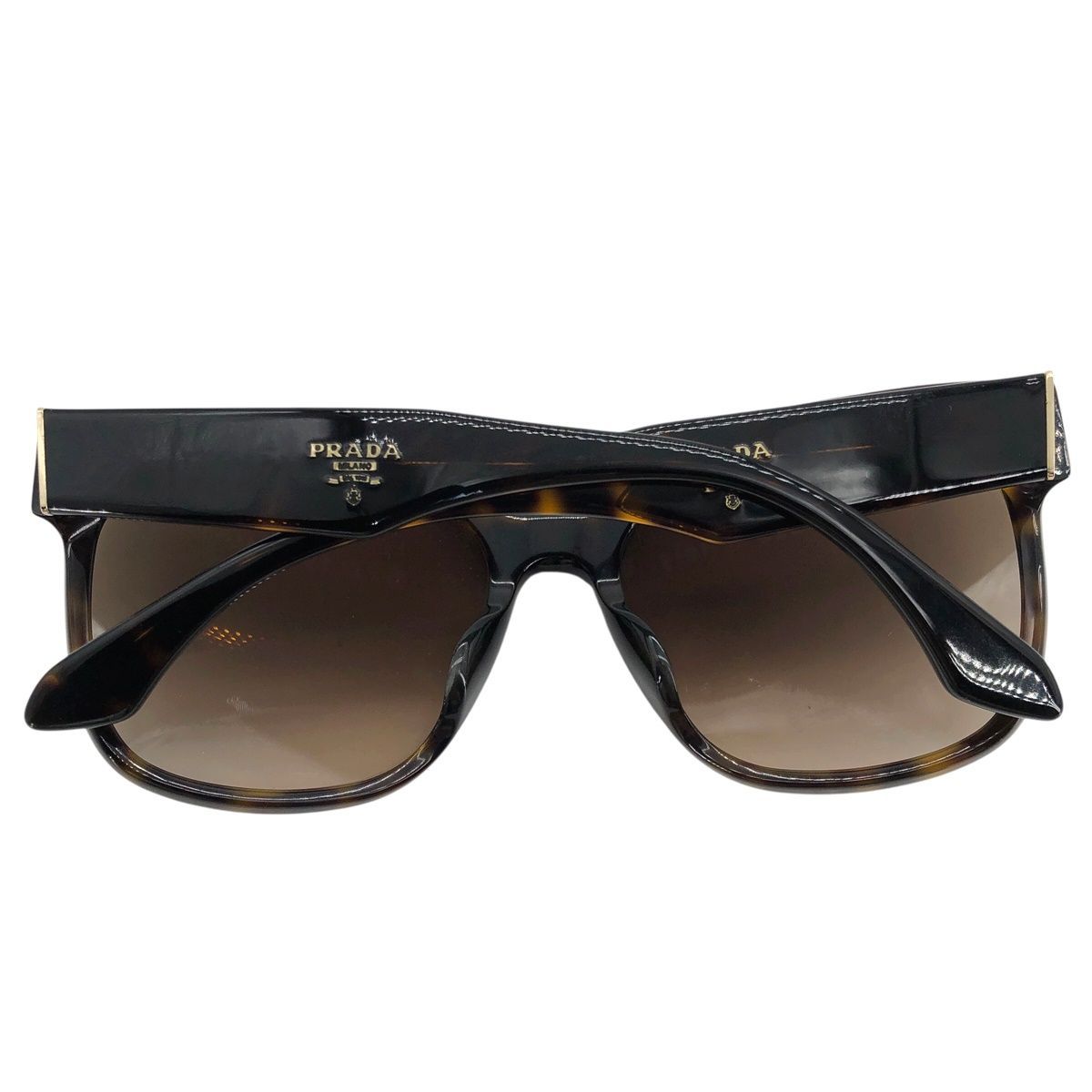 中古】 PRADA プラダ サングラス べっ甲柄サングラス ブラウン系