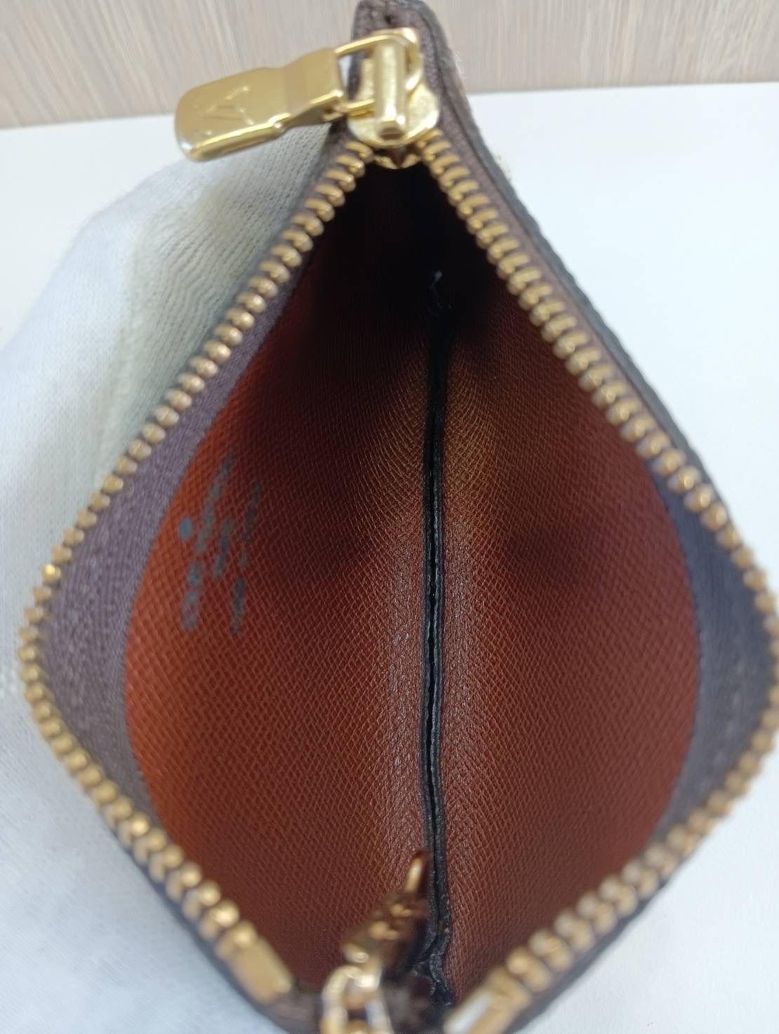 【美品S】ルイヴィトン　ポシェット・クレ　モノグラム　コインケース Louis Vuitton ルイヴィトン ポシェット・クレ モノグラム