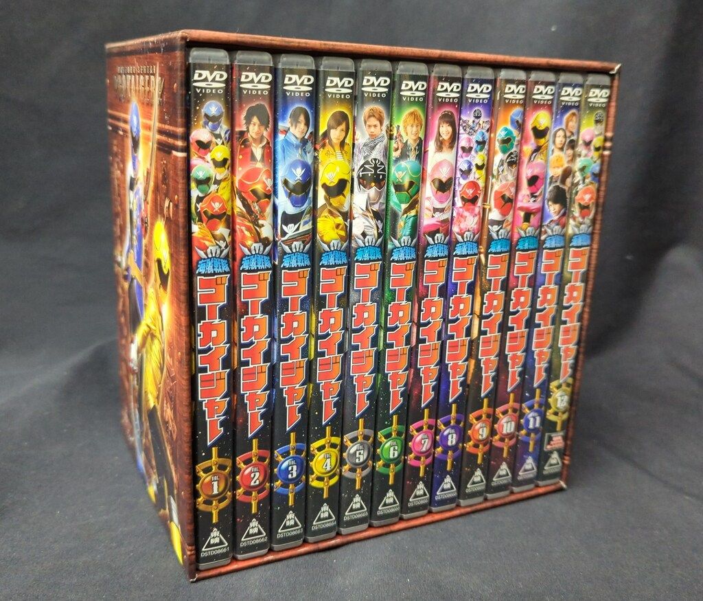 特撮DVD スーパー戦隊 超全集 |初回版 海賊戦隊ゴーカイジャー 全12巻 セット