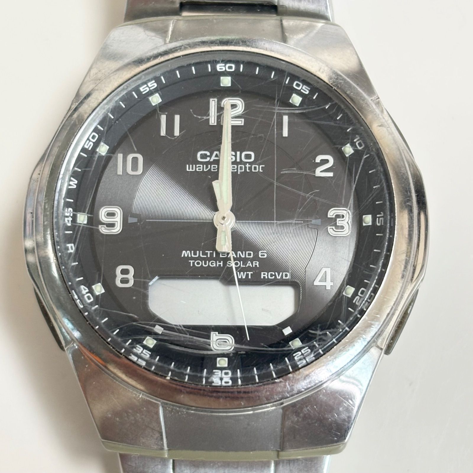 送料無料】CASIO/カシオ/WAVE CEPTOR/ウェーブセプター/電波