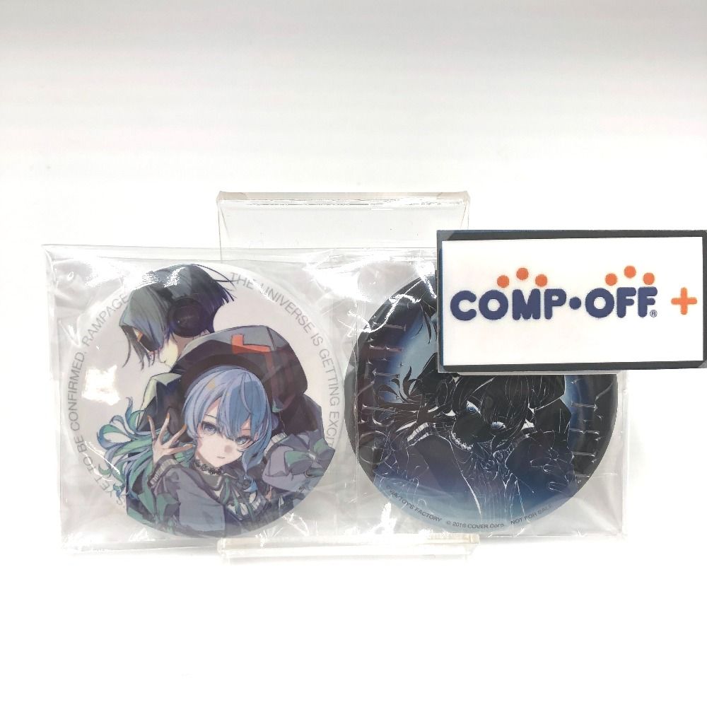 星街すいせい＆TAKU INOUE 缶バッジ2個セット 星街すいせい Midnight Grand Orchestra×ANIMA e イヤホン