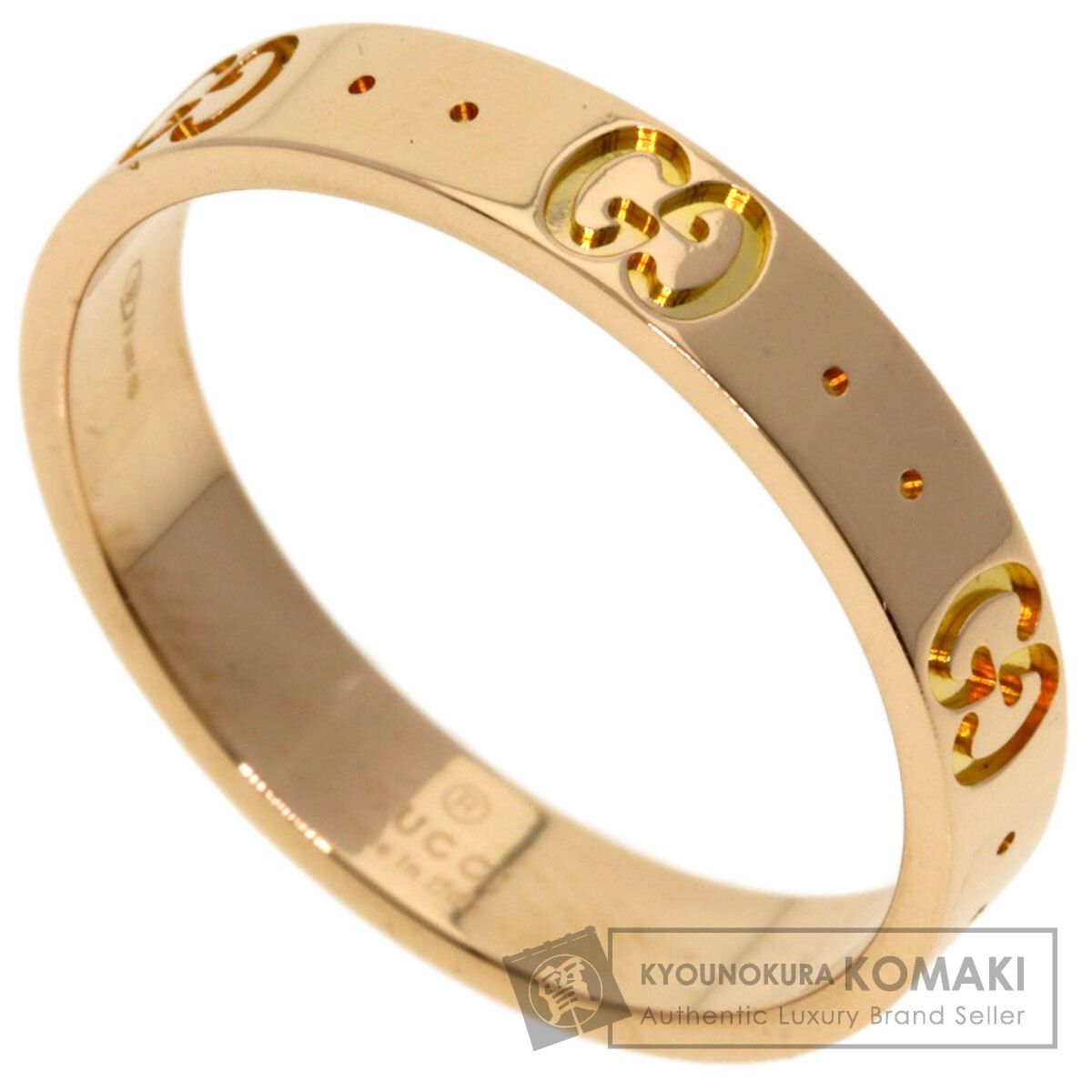 GUCCI グッチ アイコン 20 リング 指輪 K18PG レディース