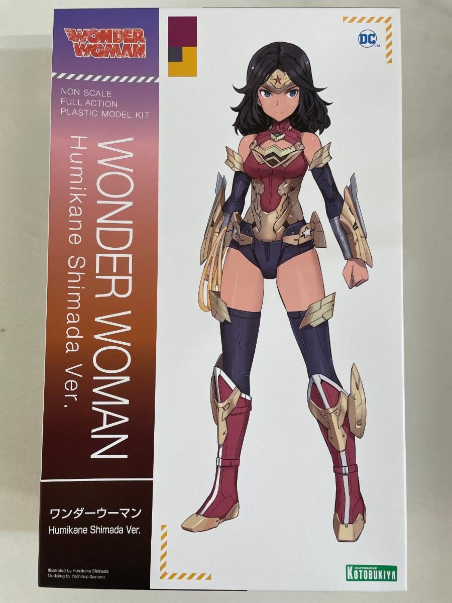 【未開封】クロスフレーム・ガール ワンダーウーマン Humikane Shimada Ver. 「ワンダーウーマン」 [CG004] Amazon.com: Kotobukiya Wonder Woman HUMIKANE Shimada VER