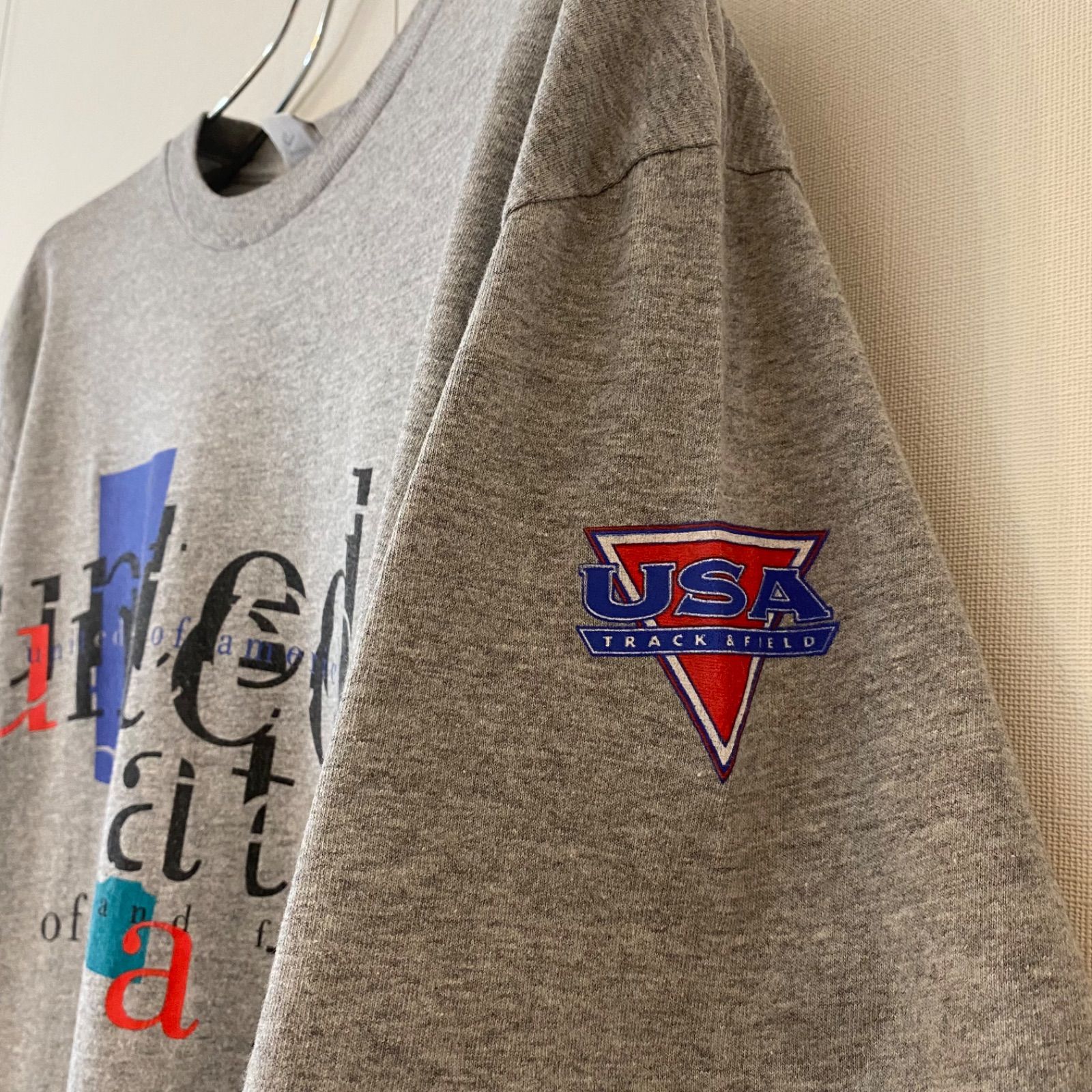 ナイキ(NIKE)90s 銀タグ track field ヴィンテージTシャツ - メルカリ