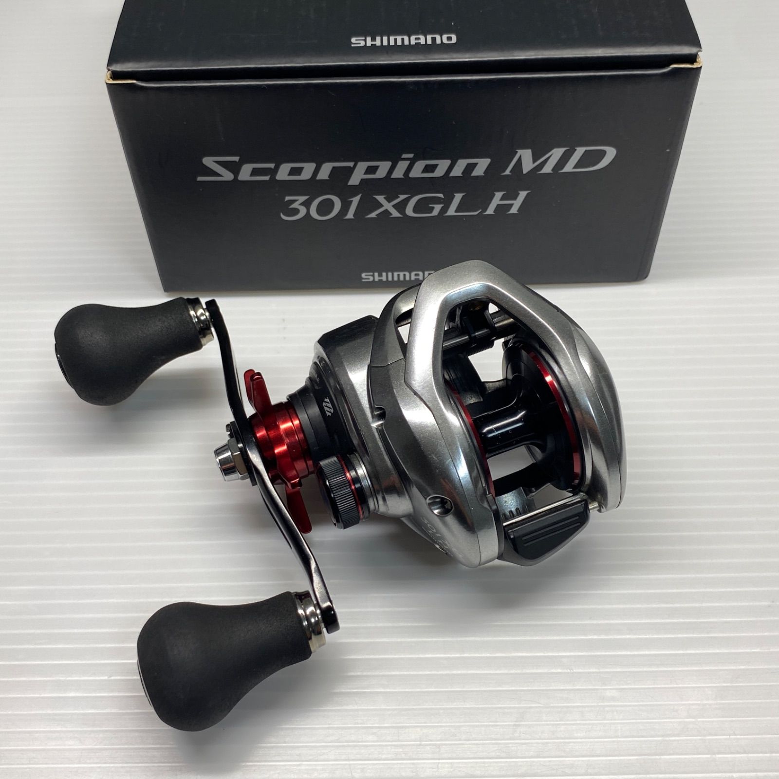 21スコーピオンMD 301XGLH シマノ スコーピオン MD 301XG 左 (リール