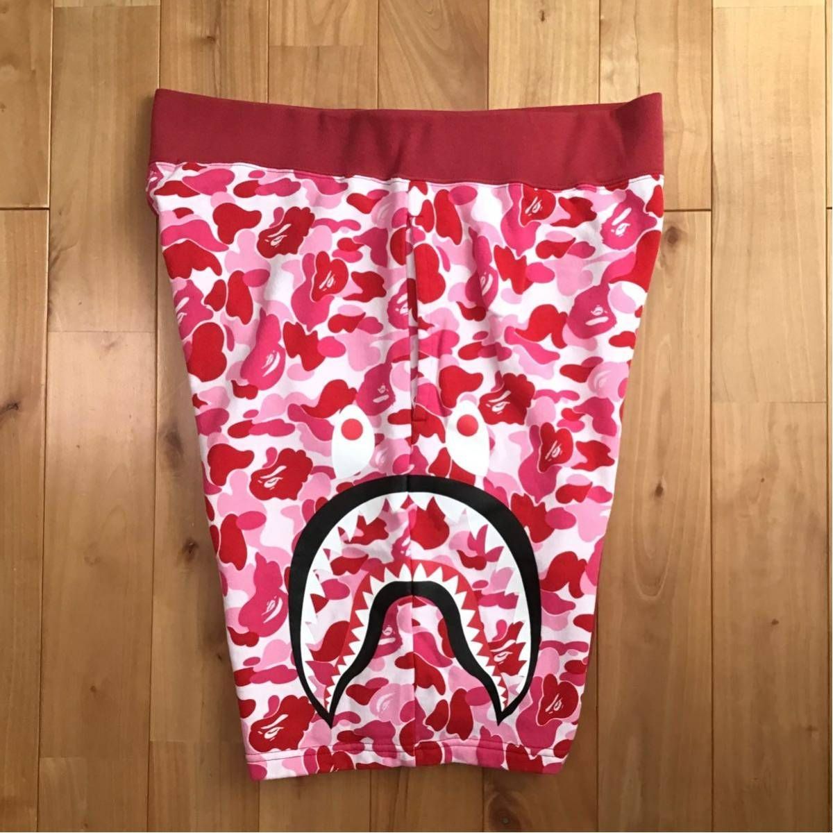 エイプBAPE shark シャーク パンツ ピンク pink