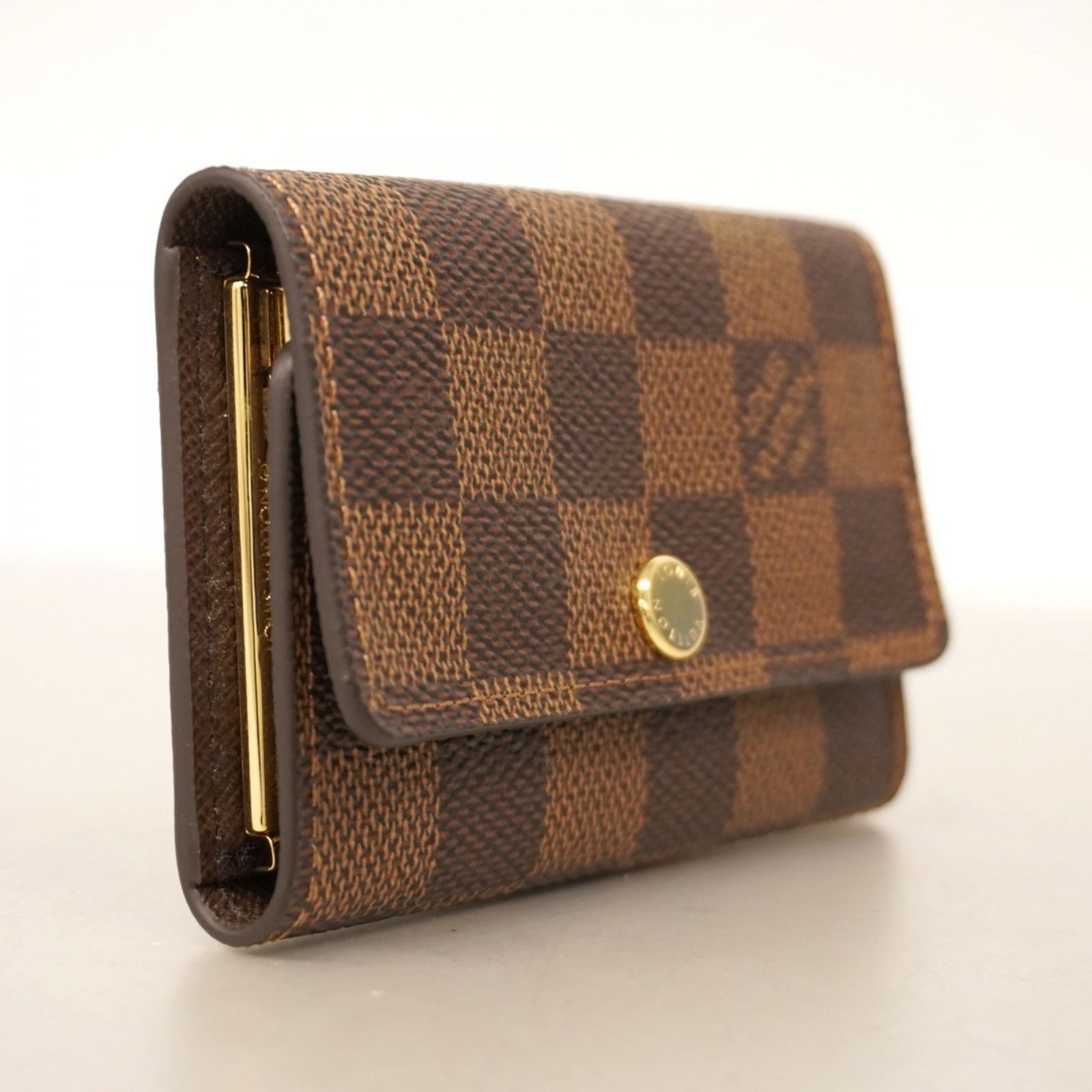 ルイ ヴィトン Louis Vuitton ルイ ヴィトン キーケース ダミエ ミュルティクレ6 N62630 エベヌメンズ レディース P1366621