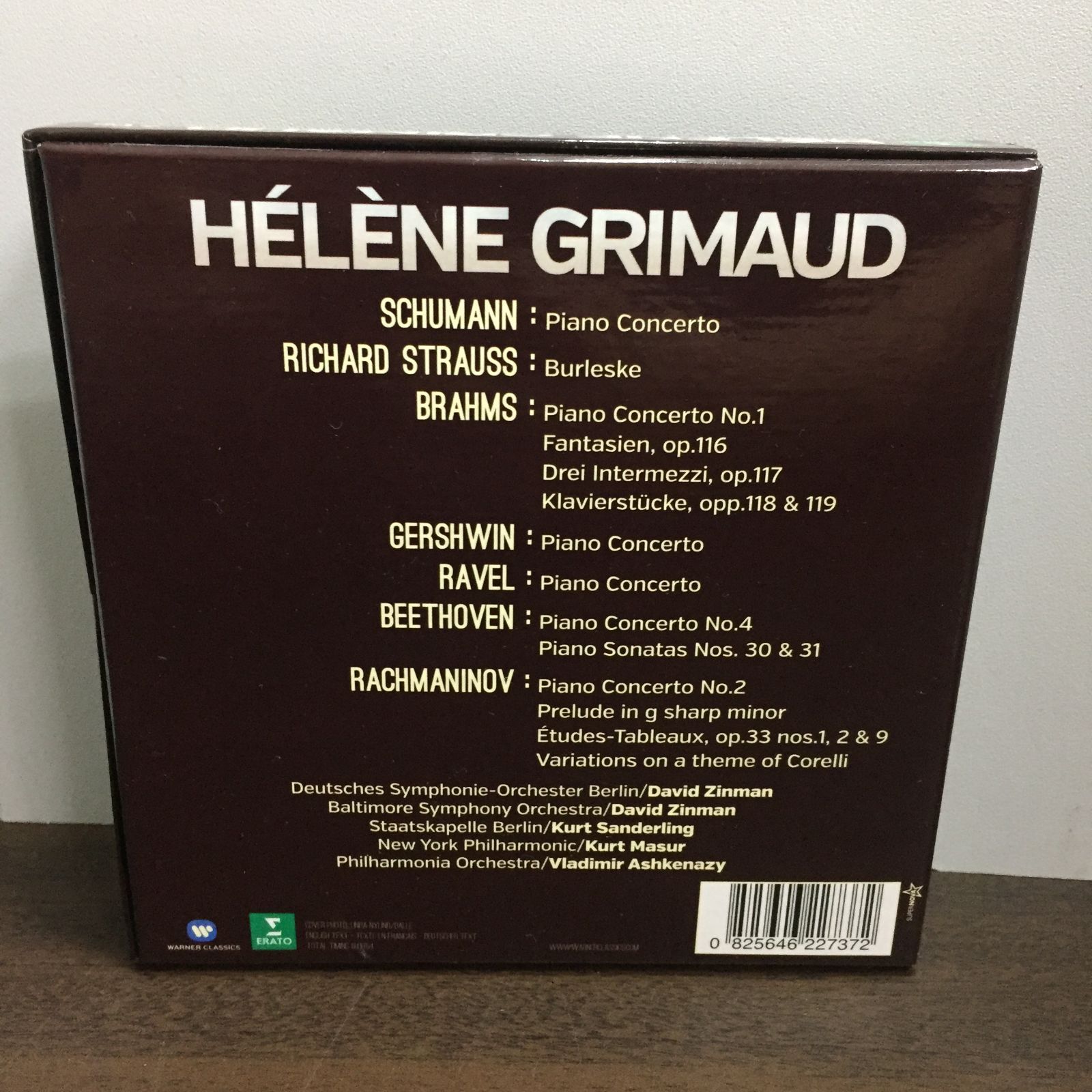 エレーヌ・グリモー CD Helene Grimaud: The Warner Recordings