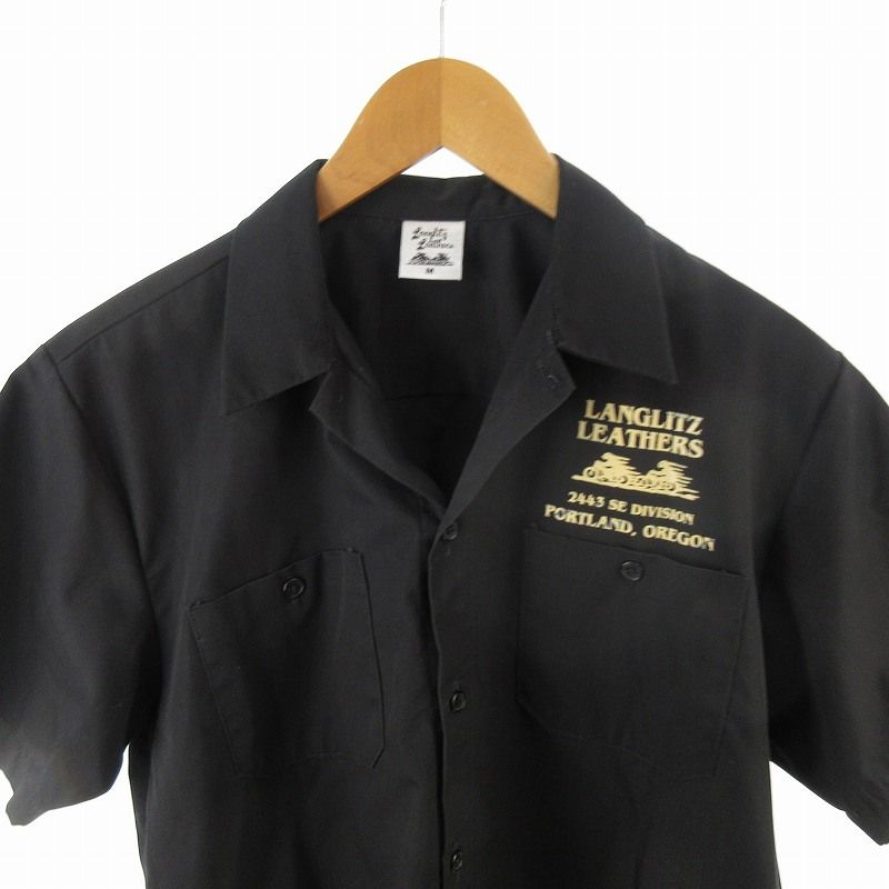 ラングリッツレザー Langlitz Leathers 半袖 ワークシャツ
