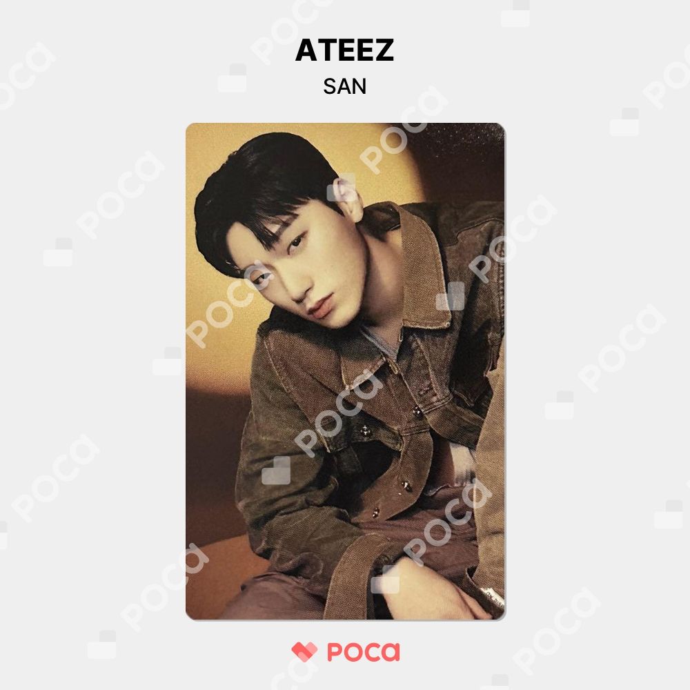 ATEEZ サン トレカ GOLDEN HOUR : Part.1 Platform VER