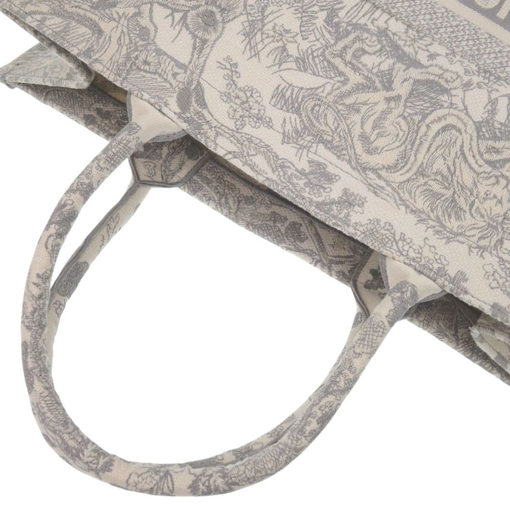 新品同様 クリスチャンディオール ブックトート ラージ キャンバス