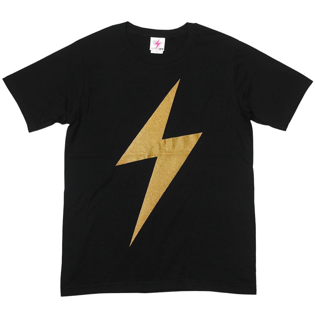 新品] イナズマ Tシャツ (ブラック) - a01tee-bk -X- 半袖 黒色