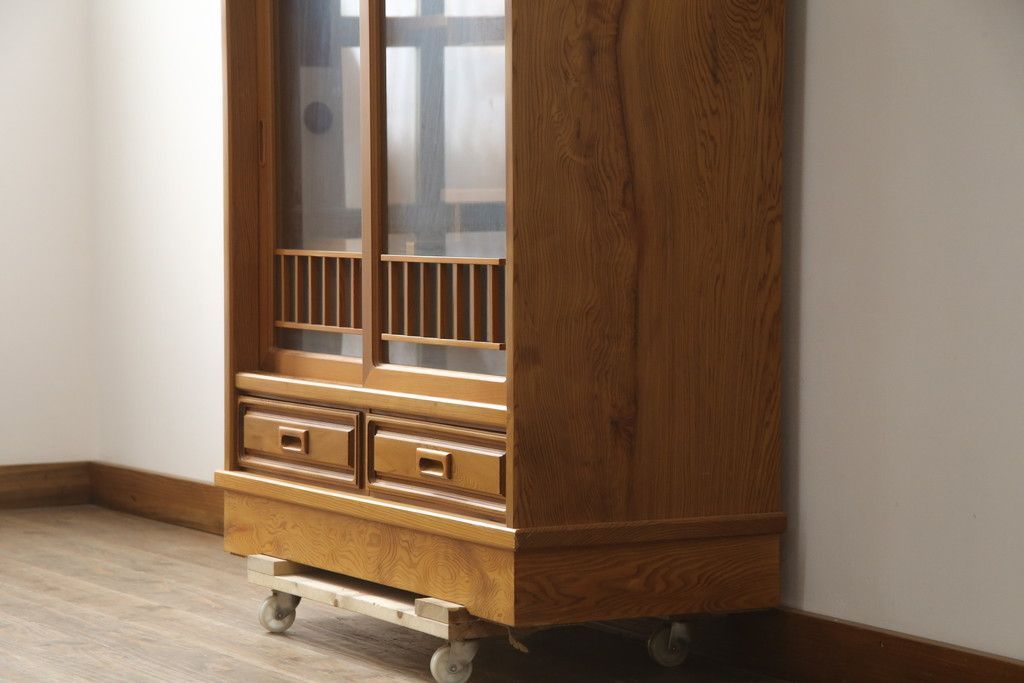 USM Haller ハラー 2列2段 シェルフ キャビネット ライトグレー ② C