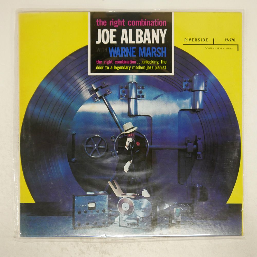 EAST WEST '81 LIVE 見本盤LP 国内盤 JOE ALBANY AND WARNE MARSH/LIGHT COMBINATION