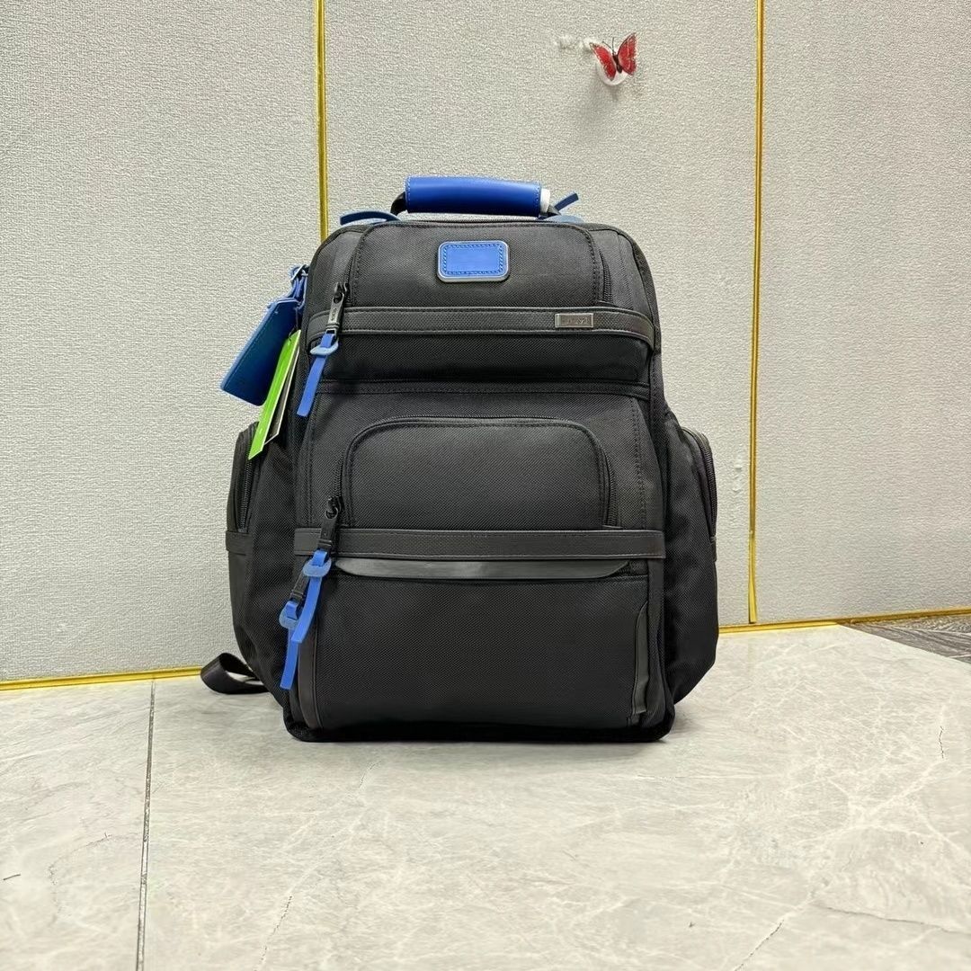 TUMI ALPHA3 ブリーフパック ブルーライン